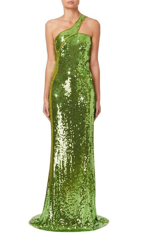 green sequin gucci dress|gucci chiffon dress.